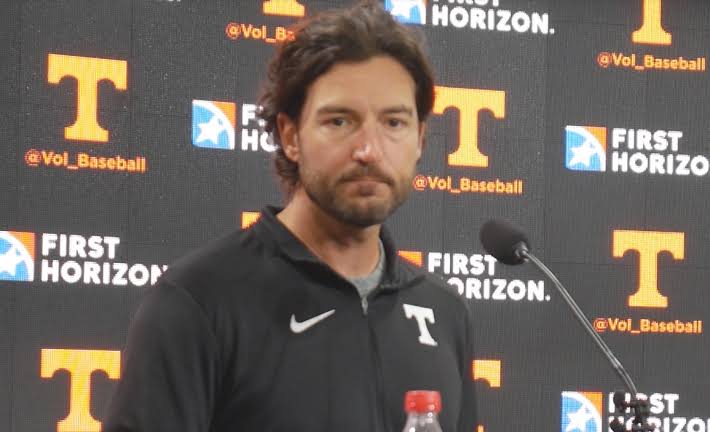 Breaking News: Tennessee head coach Tony Vitello just summitted his resignation letter to the management.