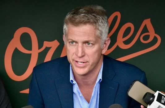 CONGRATULATIONS:.Mike Elias General Manager of Baltimore Orioles is now recognized and name the ambassador of the Baseball sports….