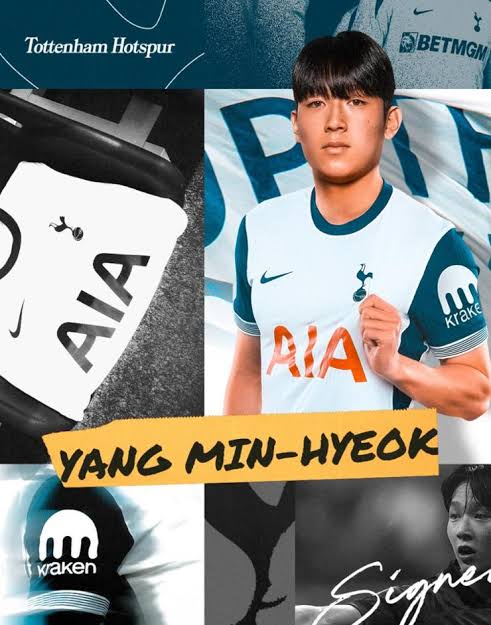 SHOCKING News : Yang Min-hyeok the former right wing player of  Gangwon FC sign a  contract what €4.00m will Tottenham Hotspur…..